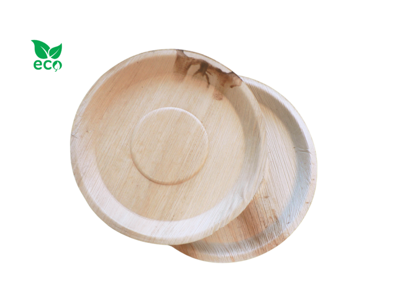 Talerze z Liści Palmowych Okrągłe 30 cm – 25 sztuk - obrazek 2