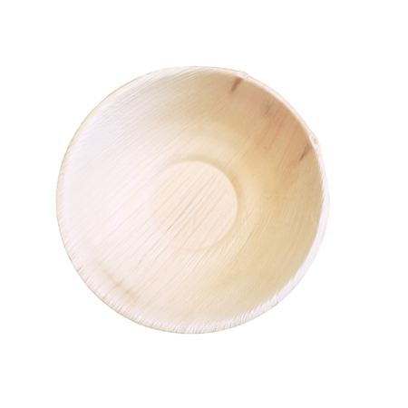 Okrągła miska z Liści Palmowych 18 cm – 500 ML – 25 sztuk